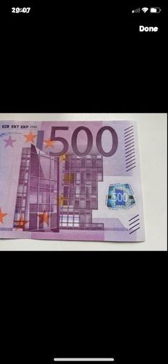 Vintage 500 Banknote