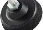 2 inch (50mm) Velcro Backing Pad (with drill attachment), Hook and Loop Velcro Backing Pad, Sanding Disc, 10mm Foam Layer