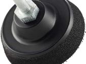 2 inch (50mm) Velcro Backing Pad (with drill attachment), Hook and Loop Velcro Backing Pad, Sanding Disc, 10mm Foam Layer