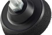 2 inch (50mm) Velcro Backing Pad (with drill attachment), Hook and Loop Velcro Backing Pad, Sanding Disc, 10mm Foam Layer