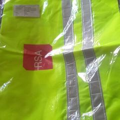 hi vis draw string bag new