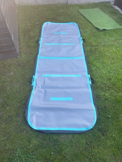 Gymnastics May 3M x 1M Inflatable Airtrack Tumbling Mat, 10cm Thick Practice Gymnastics Workout Mat Practice for Home