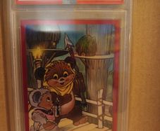 Star Wars Topps 2022 Galaxy Chrome Red Refractor Wicket