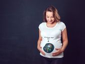 Not enough space ladies T-shirt Tee Top Shirt for expecting new pregnant mom