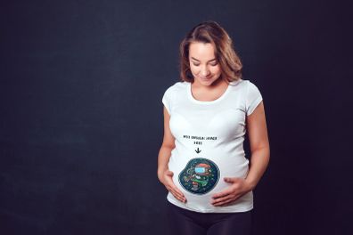 Not enough space ladies T-shirt Tee Top Shirt for expecting new pregnant mom