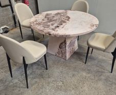 Dining table and chairs