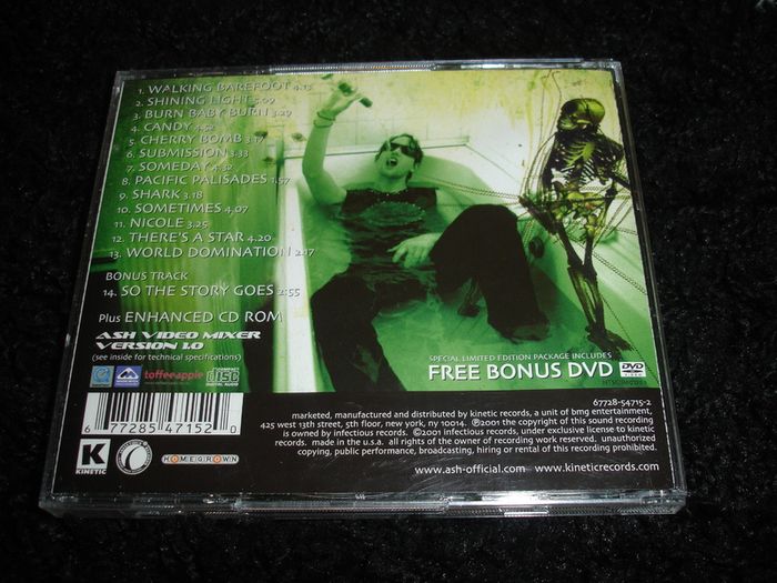 Ash - Free All Angels CD+DVD Limited Edition