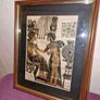Hand painted Egyptian papyrus painting Image 4