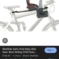 WeeRide front child bike seat