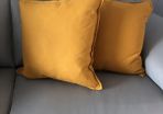Mustard Cushions New