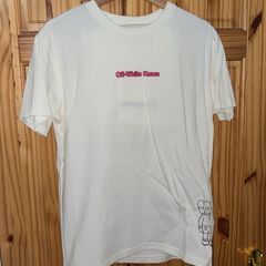 Mens off white x kaws designer t shirt shorts set
