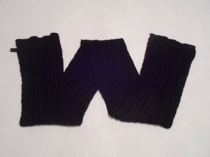 Men's Black Scarf