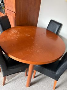 Table and chairs