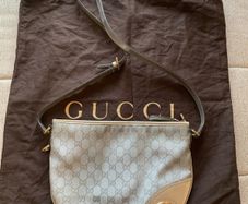 Genuine crossbody gucci bag