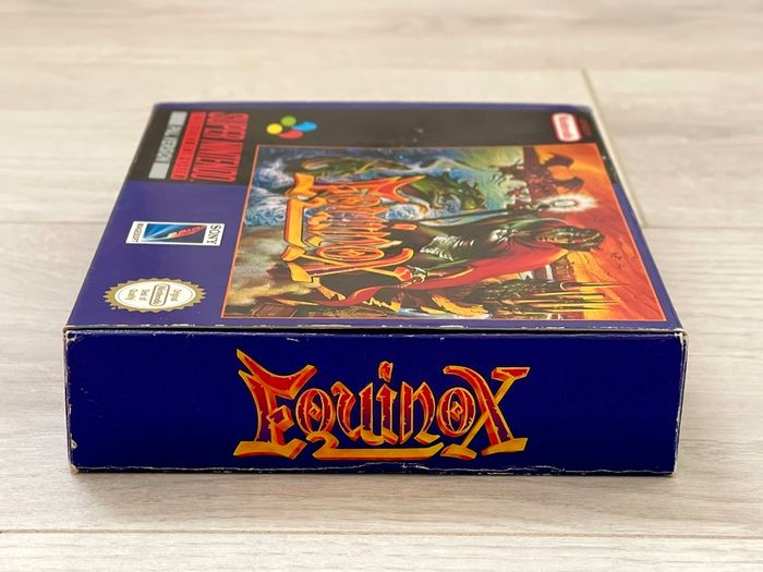 Equinox for Nintendo SNES - Boxed - Rare