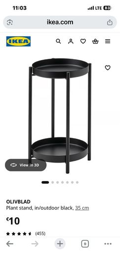 IKEA Olivblad Plant Stand
