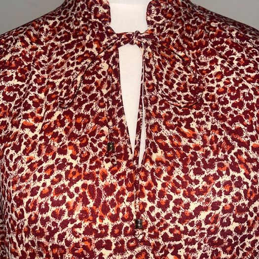 HM Leopard Print Dress, Size UK 10