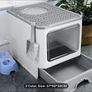 Cat accessories 1 Insert Cat Bed, 3 wooden steps, litter Image 9