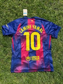 Lamine Yamal #10 Barcelona Home 2025/26 Nike Football Jersey