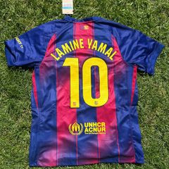 Lamine Yamal #10 Barcelona Home 2025/26 Nike Football Jersey