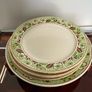 ceramic serving dish & plates Image 7