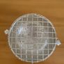 Vintage Silver-Plated Rose Bowl Centerpiece with Wire Grid Image 3