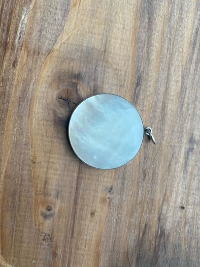 English silver pendant
