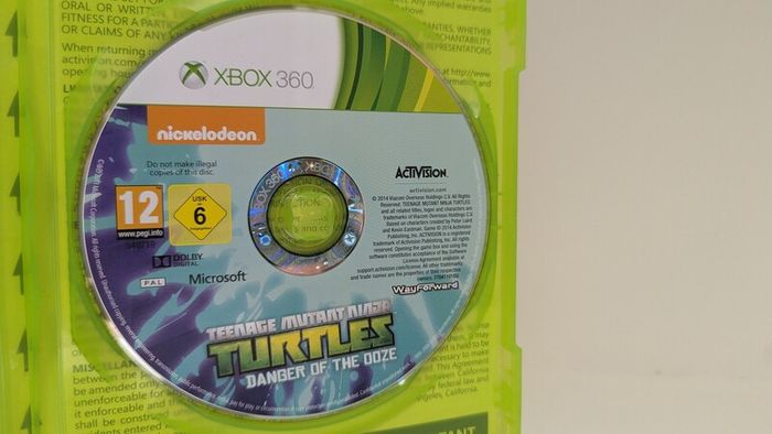 Teenage Mutant Ninja Turtles Danger of the Ooze Xbox 360