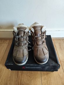 Ecco Terra fur fleece lined boots Winter Hiking