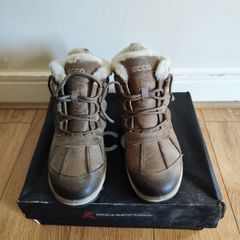 Ecco Terra fur fleece lined boots Winter Hiking