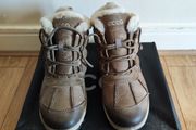 Ecco Terra fur fleece lined boots Winter Hiking