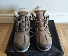 Ecco Terra fur fleece lined boots Winter Hiking