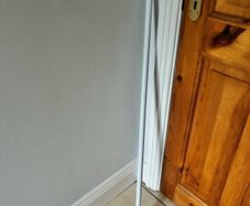 Extendable Straight Shower curtain rod (L)120cm