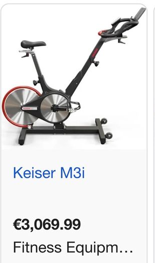 Keiser M3i Spin Bike Spinner