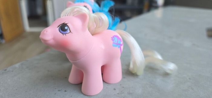 Sticky and Sniffles Newborn Twins MLP G1 My Little Pony