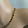Gold tone necklace Image 4