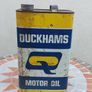 Old Duckhams oil can. Image 3