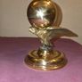 Antique Solid Brass Eagle Ink Well Image 2