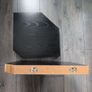 Black corner shelves Image 3