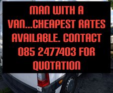 Man with a van// Man with a van man with van man and van