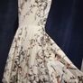 Dress, cream grey and orange Image 2