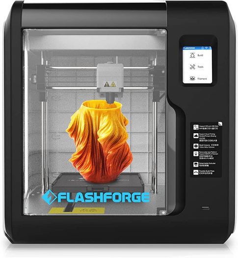 Adventurer 3 3D Printer with Detachable Nozzle,Removable Flexible Platform,Filament Detection,Full Colour Touch Screen,45 dB Ultra-mute Printing,Support Filament (FREE SHIPPING)
