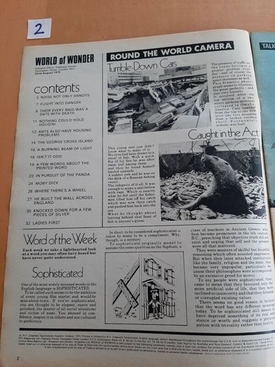 'World of Wonder' 1970s issues