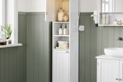 Bathroom Cabinet with lighting White or Grey