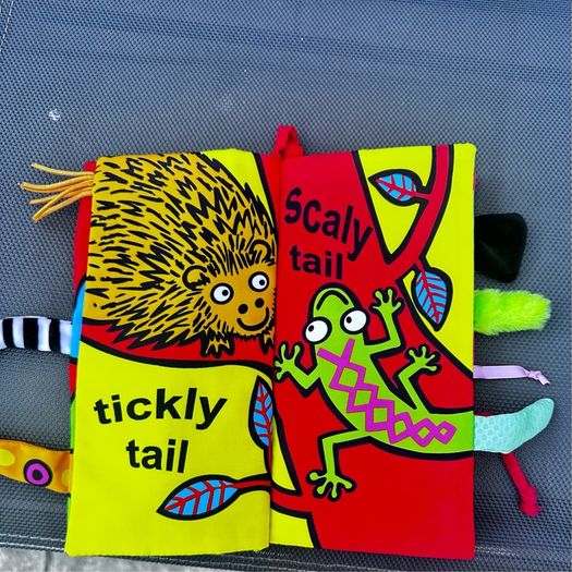 jollybaby soft book Brand New Silly Tails