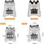 Camping Wood Stove,Compact Folding Titanium Wood Stove with Mini Alcohol Stove for Outdoor Camping Cooking Picnic Image 6