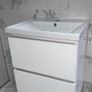 Special offer deal Brand New 500 Gloss White Wall Hung Unit and Basin Image 2