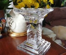 Galwey crystal candlestick