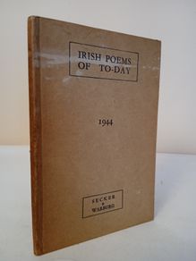 Irish Poems of Today Chosen From the First Seven Volumes of The Bell Edited by Geoffrey Taylor (CP103)