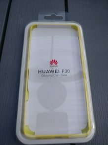 Huawei P30 Silicon Case Yellow